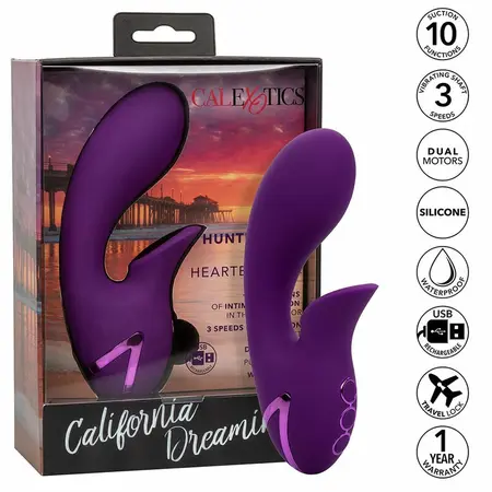 CalExotics California Dreaming Huntington Beach Heartbreaker Purple 9cm