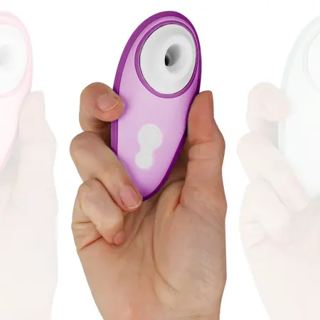 Womanizer Liberty 2 Violet Intimate Air Wave Device with Magnetic Cover