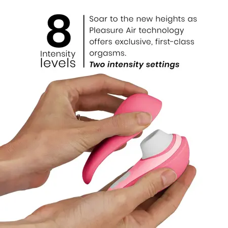 Womanizer Liberty 2 Pink - Compact Air Pulse Personal Device, 8 Modes
