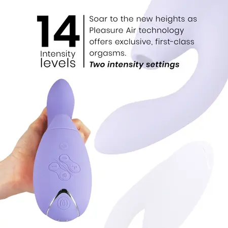 Womanizer Duo 2 Lilac Dual-Action Air Pulse & Vibration System