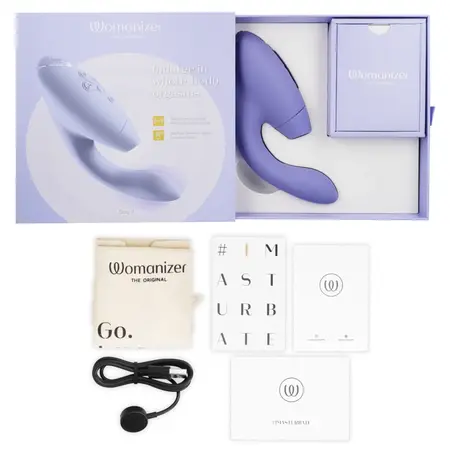 Womanizer Duo 2 Lilac Dual-Action Air Pulse & Vibration System
