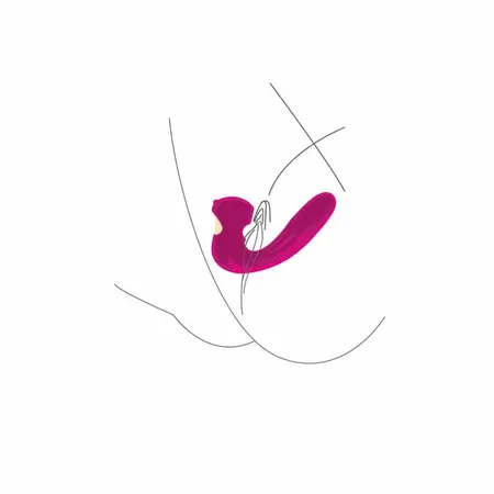 XOCOON Celestial Love Dual Motor Intimate System Fuchsia