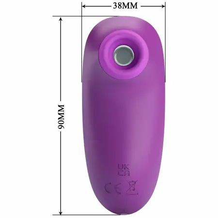 ROMANCE Adora Violet Mini Wave Intimate Stimulator 7 Modes Waterproof