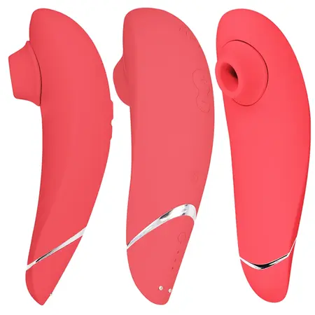Womanizer Premium 2 Intimate Air System Raspberry, 14 Modes, Silicone
