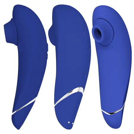 Womanizer Premium 2 Blueberry - Air Pulse Intimate Device, 14 Levels, Waterproof