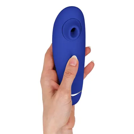Womanizer Premium 2 Blueberry - Air Pulse Intimate Device, 14 Levels, Waterproof