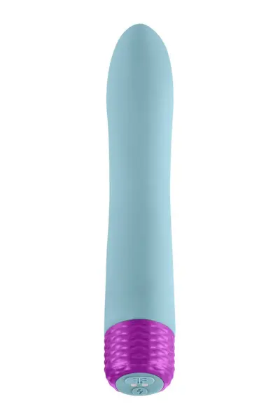 FemmeFunn Densa Bullet Light Blue Dual Density Vibrator 19.3cm