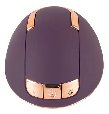 Belou Rotating Vulva Massager Premium 2 Motors USB Black 10 Modes