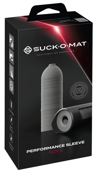 Satisfyer Suck-O-Mat 3 Performance Sleeve L - Silicone Accessory