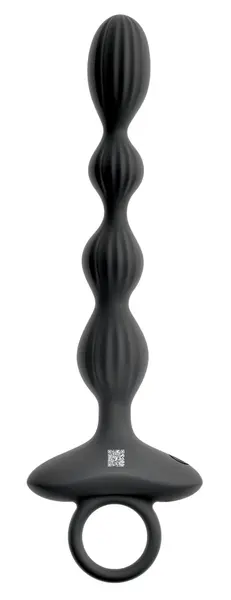 ANOS Flexible Silicone Beads with Dual Motor & Jumping Vibration, 21 cm