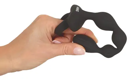 ANOS Flexible Silicone Beads with Dual Motor & Jumping Vibration, 21 cm