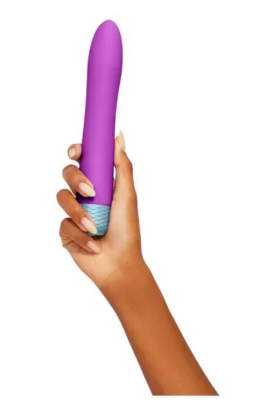 FemmeFunn Densa Bullet Purple - Dual Density, 8 Modes, Waterproof, 19.3cm