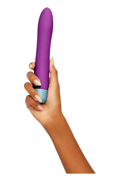 FemmeFunn Densa Bullet Purple - Dual Density, 8 Modes, Waterproof, 19.3cm