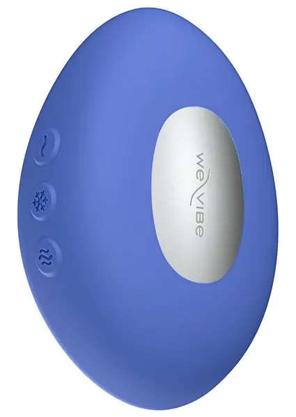 We-Vibe Temp Lavender Blue - Temperature Control Compact Massager 9.5cm