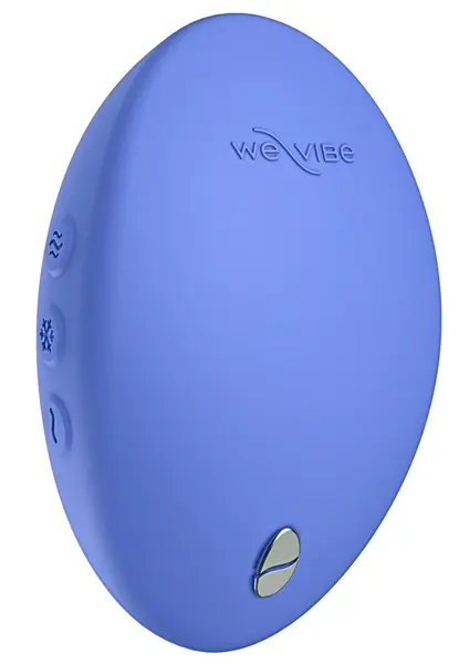 We-Vibe Temp Lavender Blue - Temperature Control Compact Massager 9.5cm