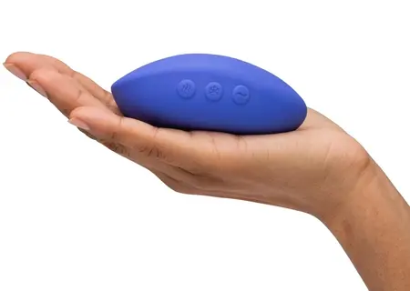 We-Vibe Temp Lavender Blue - Temperature Control Compact Massager 9.5cm