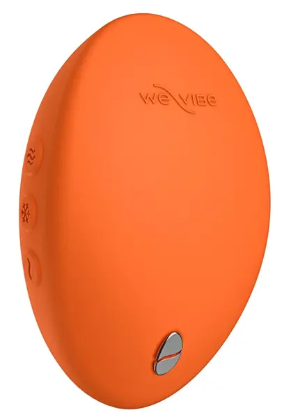 We-Vibe Temp Tangerine Compact Lay-On Device with Warming & Cooling