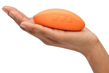 We-Vibe Temp Tangerine Compact Lay-On Device with Warming & Cooling