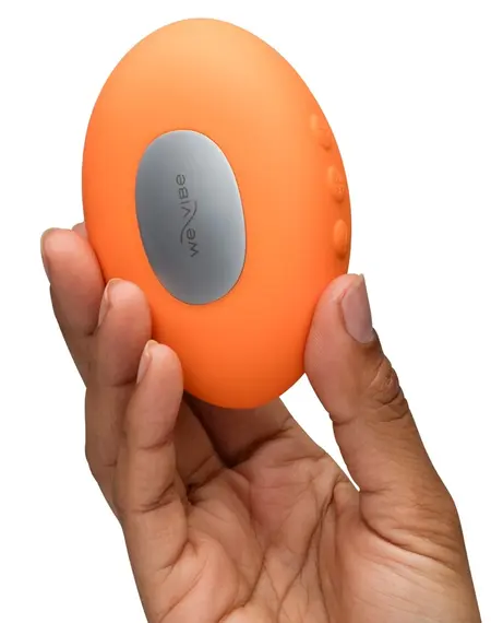 We-Vibe Temp Tangerine Compact Lay-On Device with Warming & Cooling