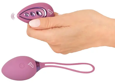 beau coeur Rovana RC Intimate Training Ball Remote Control 10 Modes Pink