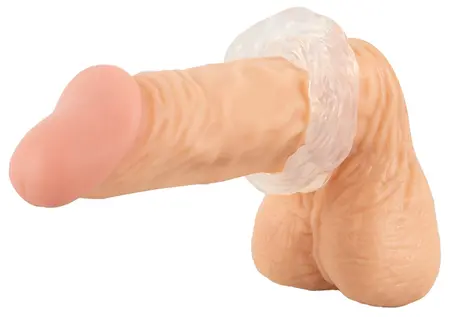 beau coeur PARINOR Silicone Dual Support Ring, Transparent, 10.6 cm
