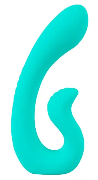 beau coeur Naira Dual Heads Vibrator Flexible Silicone Pink 17.5cm