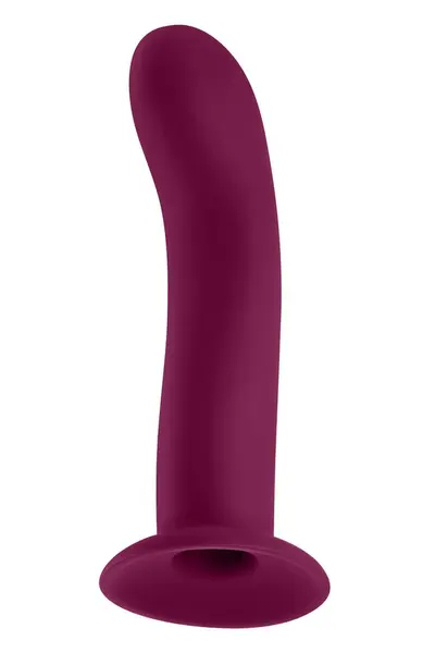 Versa Bullet мини вибратор с извита приставка S, тъмна фуксия