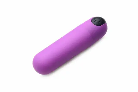 Bang! Mini Vibrating Bullet Purple - Compact Rechargeable Model