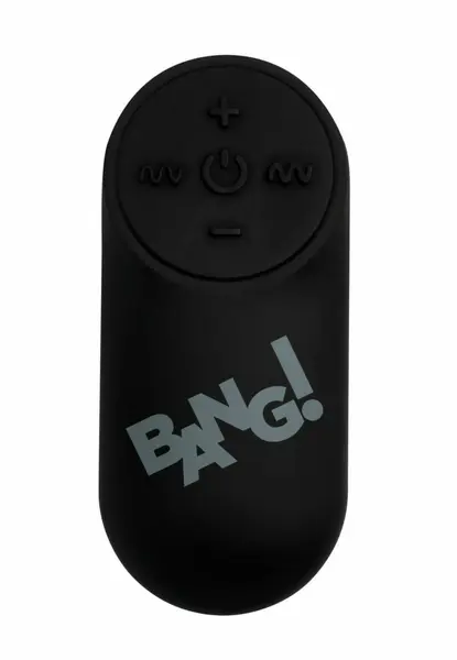 Bang! Bullet Blue - Compact Waterproof Vibrating Device with Remote