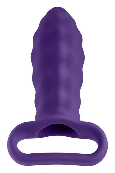 FemmeFunn Versa Bullet Dark Purple - Intimate System with P Sleeve, 7 Modes