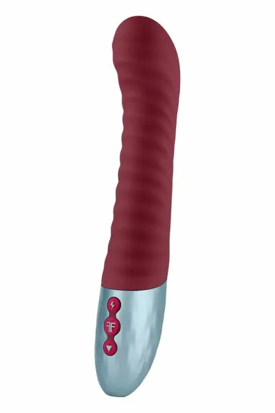 FemmeFunn Lola G Maroon Dual Density Silicone Intimate Device 24cm