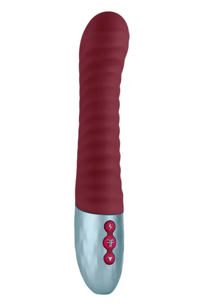 FemmeFunn Lola G Maroon Dual Density Silicone Intimate Device 24cm