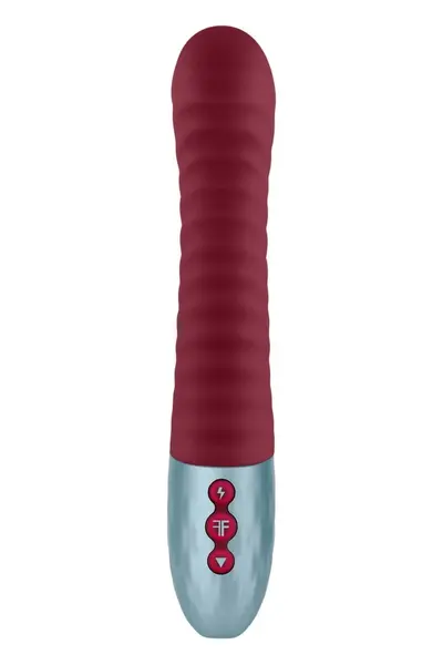 FemmeFunn Lola G Maroon Dual Density Silicone Intimate Device 24cm