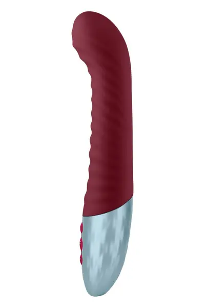 FemmeFunn Lola G Maroon Dual Density Silicone Intimate Device 24cm