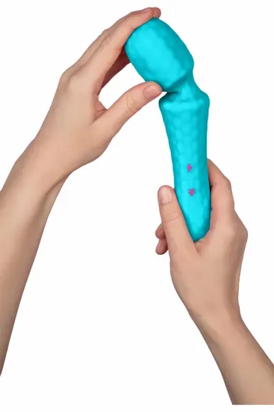 FemmeFunn Ultra Wand Turquoise - Waterproof Multi-Speed Massager 20.3cm