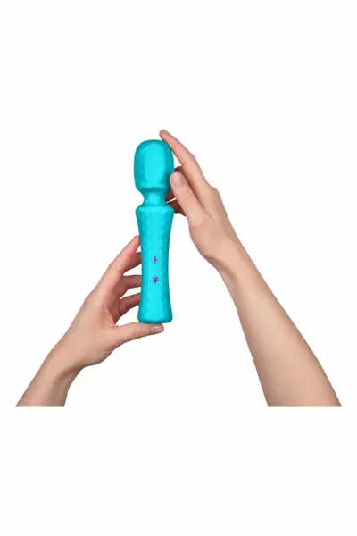 FemmeFunn Ultra Wand Turquoise - Waterproof Multi-Speed Massager 20.3cm