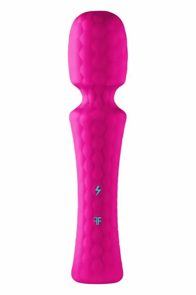 FemmeFunn Ultra Wand Pink - 10-Mode Waterproof Silicone Massager
