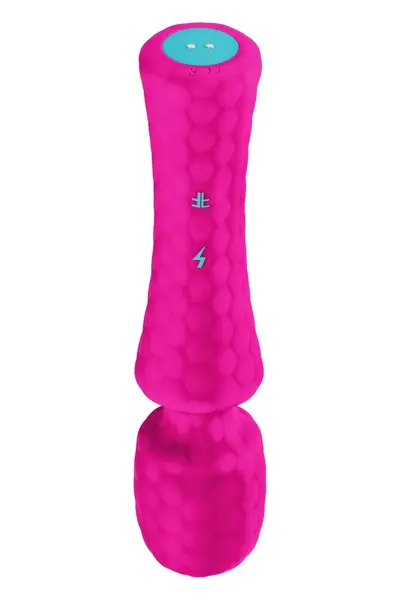 FemmeFunn Ultra Wand Pink - 10-Mode Waterproof Silicone Massager