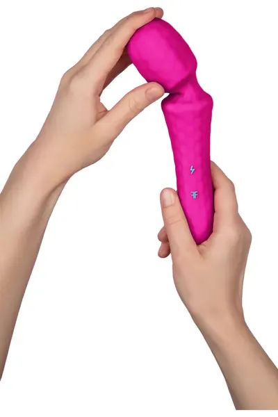 FemmeFunn Ultra Wand Pink - 10-Mode Waterproof Silicone Massager