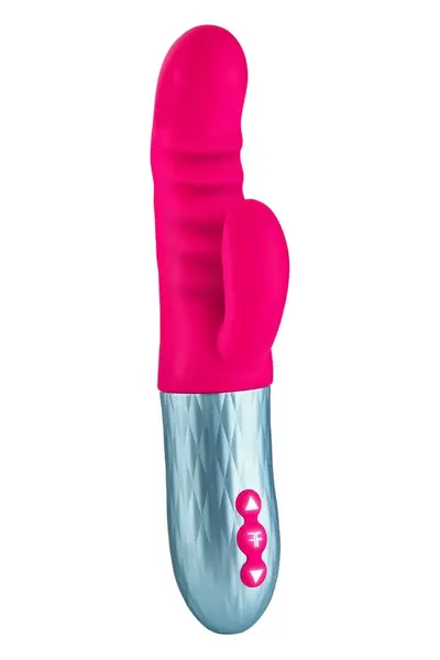 FemmeFunn Essenza Pink Dual-Action Thrusting Silicone Device 24.4cm