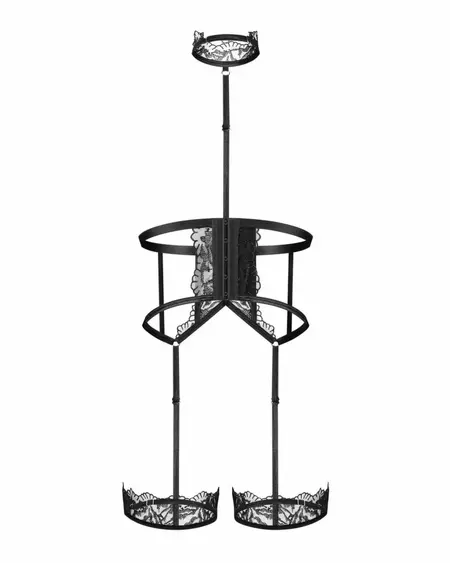 Obsessive Harness Model 6465 Adjustable Black Body Accessory L/XL