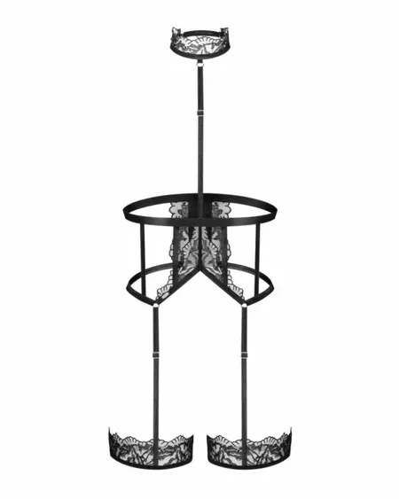 Obsessive Harness Model 6465 Adjustable Black Body Accessory L/XL