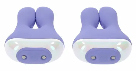 PLAYBOY Pleasure In A Pinch Vibrating Silicone Adjustable Clamps Pink