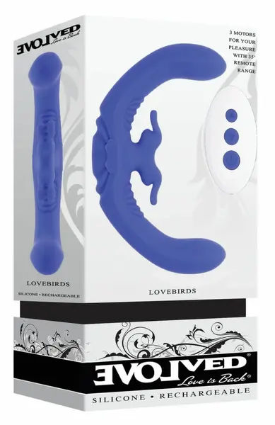 Evolved Lovebirds Dual-Ended Flexible Silicone Device Pink USB
