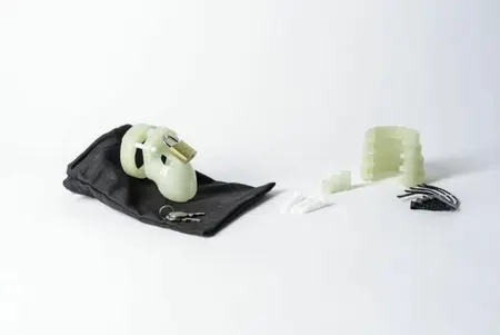 CB-X Mr. Stubb Modular Chastity Cage Kit Glow-in-the-Dark 4.4cm