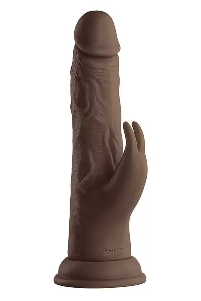 FemmeFunn Wireless Turbo Rabbit Brown - 8 Modes, Rotating, Waterproof