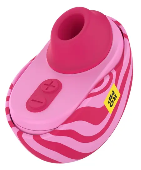 ROMP Spin Compact Air-Pulse System with Protective Case, 7 cm, Pink