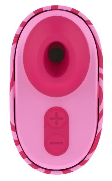 ROMP Spin Compact Air-Pulse System with Protective Case, 7 cm, Pink
