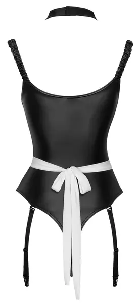 Cottelli Costumes Maid Set S - 3-Piece Black Matte Look Costume