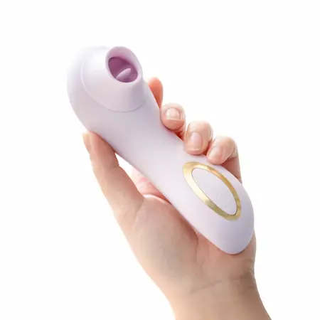 Blush Delice Fleur Air Pulse System, Barely Purple, Ergonomic Design